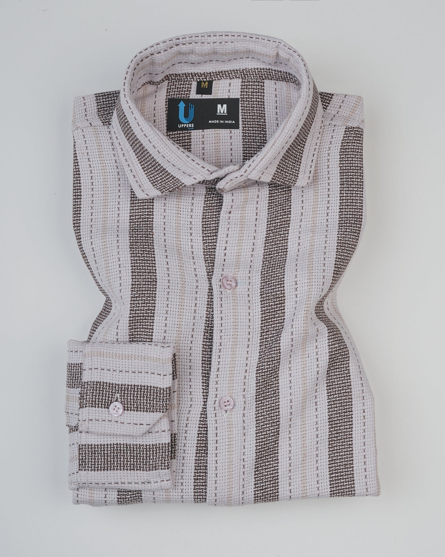 Full Sleeve Cotton Dobby Lining Shirt